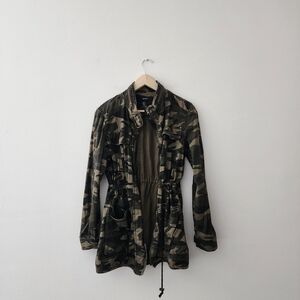 F21 | Camouflage Canvas Utility Jacket